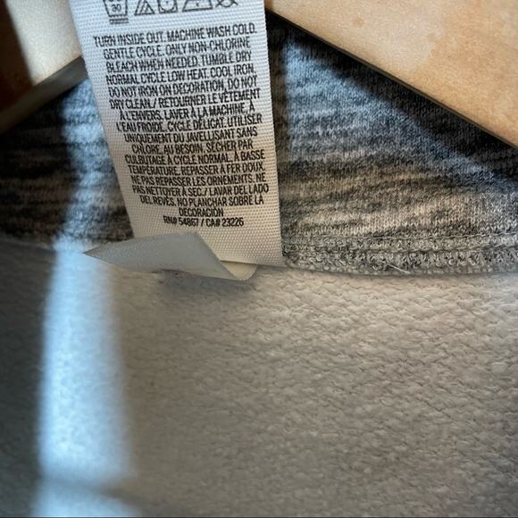 PINK Victoria’s Secret Gray 1/2 Zip Sweatshirt XS Womens Love Pink - Picture 6 of 6